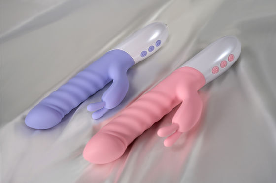 G Spot Rabbit Adult Sex Vibrator With 3 Thrust Actions 10 Vibrating Modes