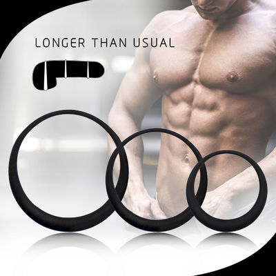 18-40mm Penis Cock Ring TPR Silicone Glans Ring