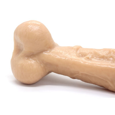 Plastic 10" Long Man Hard Dick Lifelike Penis With Big Cock