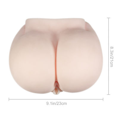 Odor Free Lifelike TPE Butt Male Masturbator Toy Realistic Vagina Channel